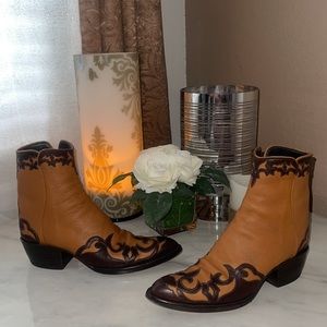 Tres Outlaws Nashville Western Boot, 5.5 Narrow